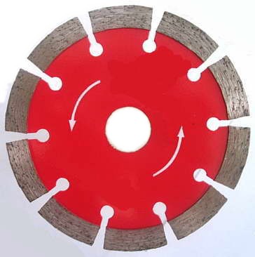 Diamond Saw Blades - Dry Cutting